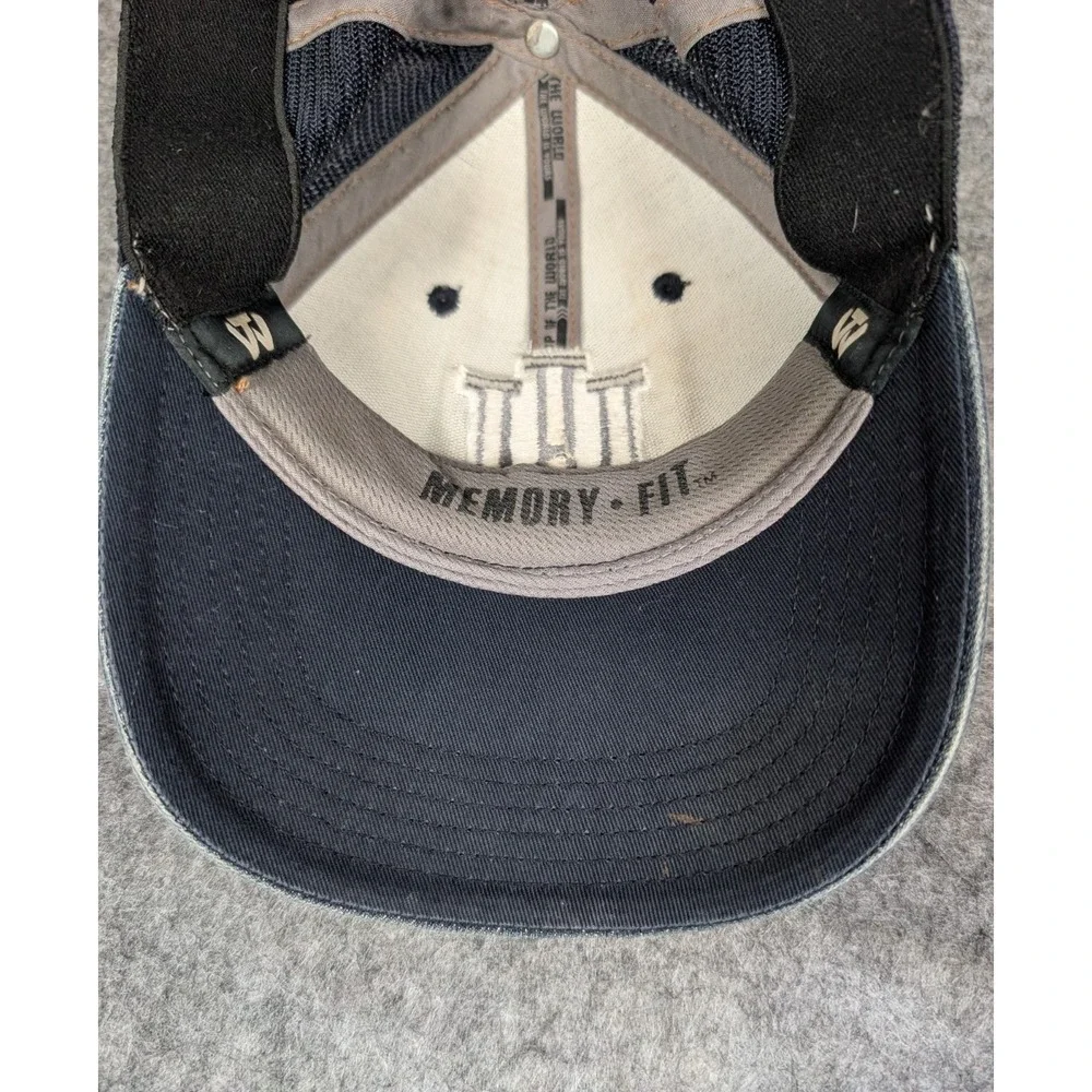 Indiana Hoosiers | NCAA | Navy | Top of the‎ World | Script | Memory Fit